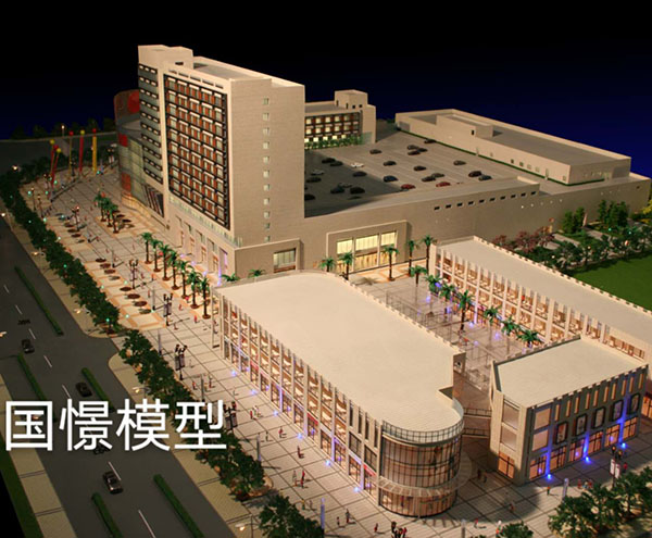 安化县建筑模型