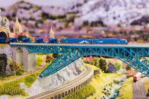 安化县桥梁模型